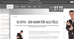 Desktop Screenshot of dj-otto.de