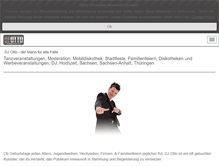 Tablet Screenshot of dj-otto.de